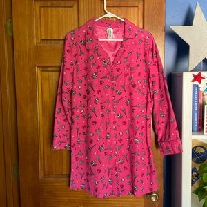 Flannel Paris nightshirt